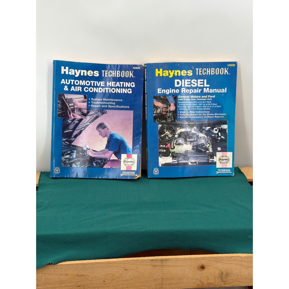 Haynes Techbook Diesel Engine Repair & Automotive Heating Air Conditioning
